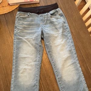Boys elastic waist jeans